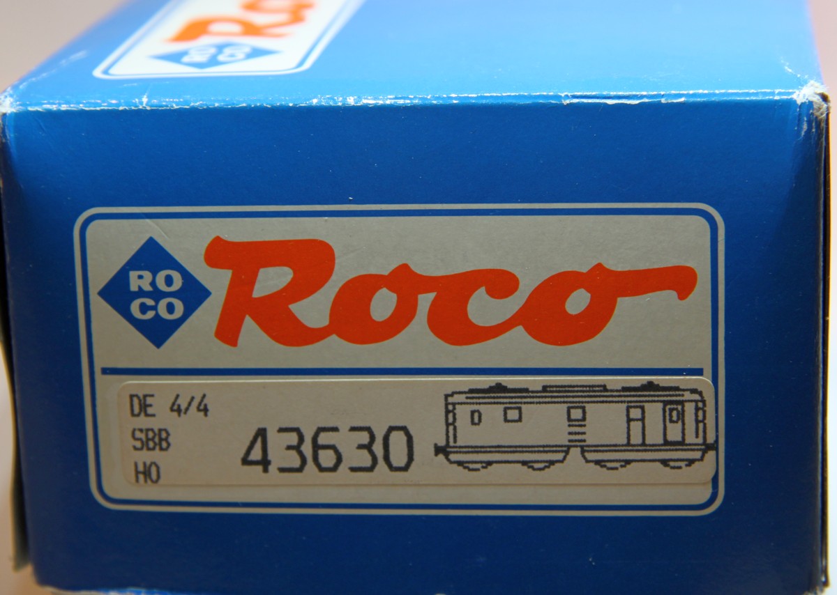 Originalverpackung Roco 43630