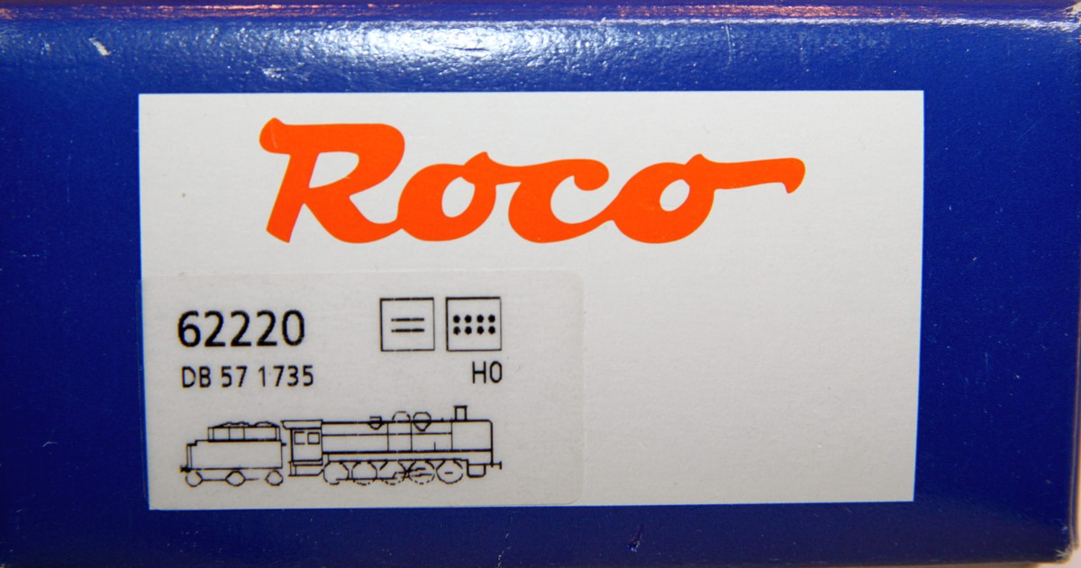 Originalverpackung Roco 62220
