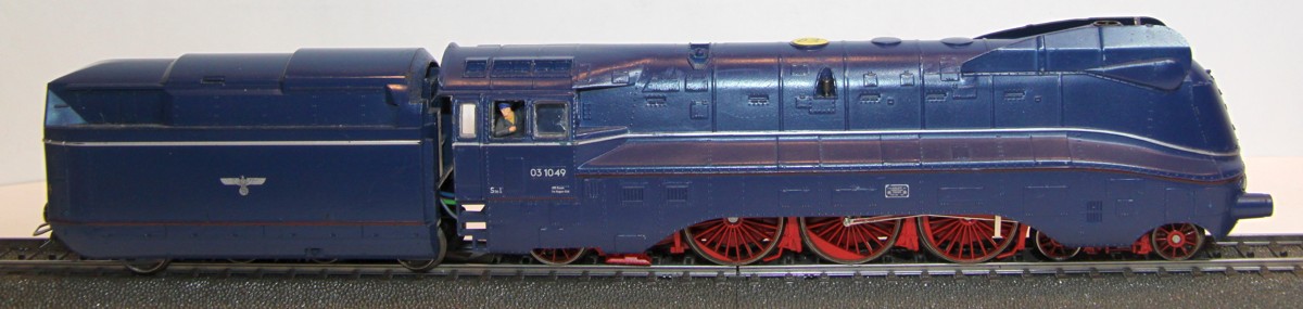 Märklin 3789, Dampflokomotive mit Schlepptender, blau