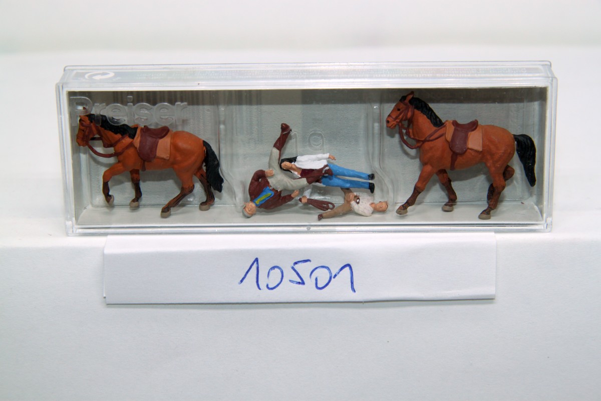 Preiser 10501, Hobby rider, for gauge H0, with original box