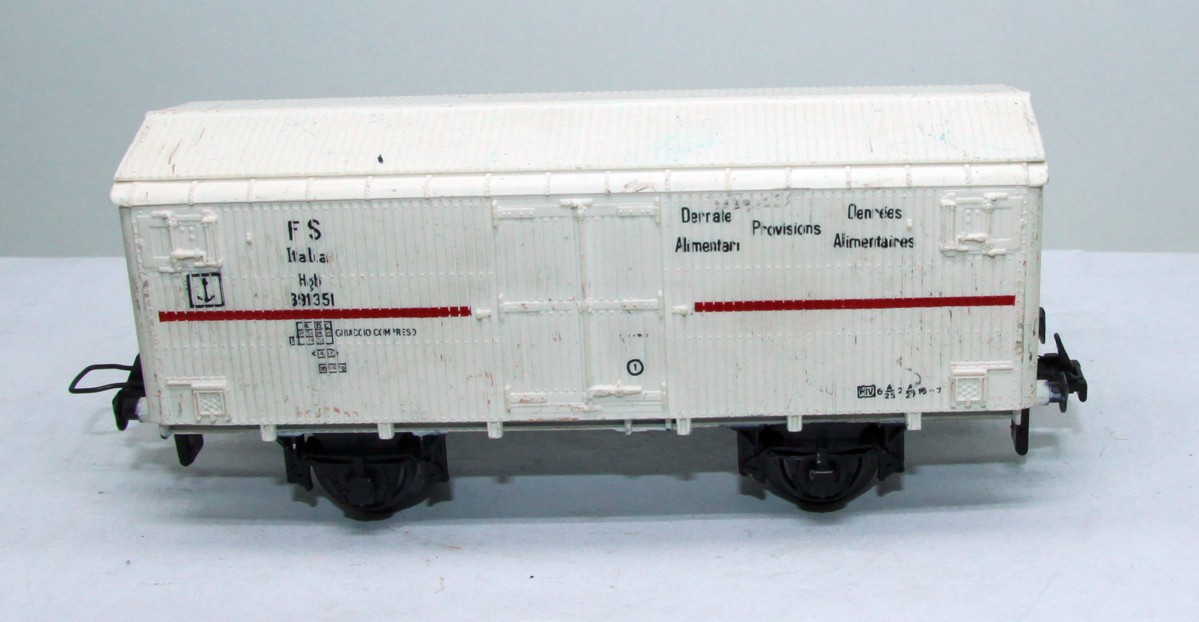 Trix Express, Güterwagen, Kühlwagen der FS, SW 15532, DC, Spur H0, ohne Originalverpackung. Der Wagen kommt von einer Anlage, siehe Bilder