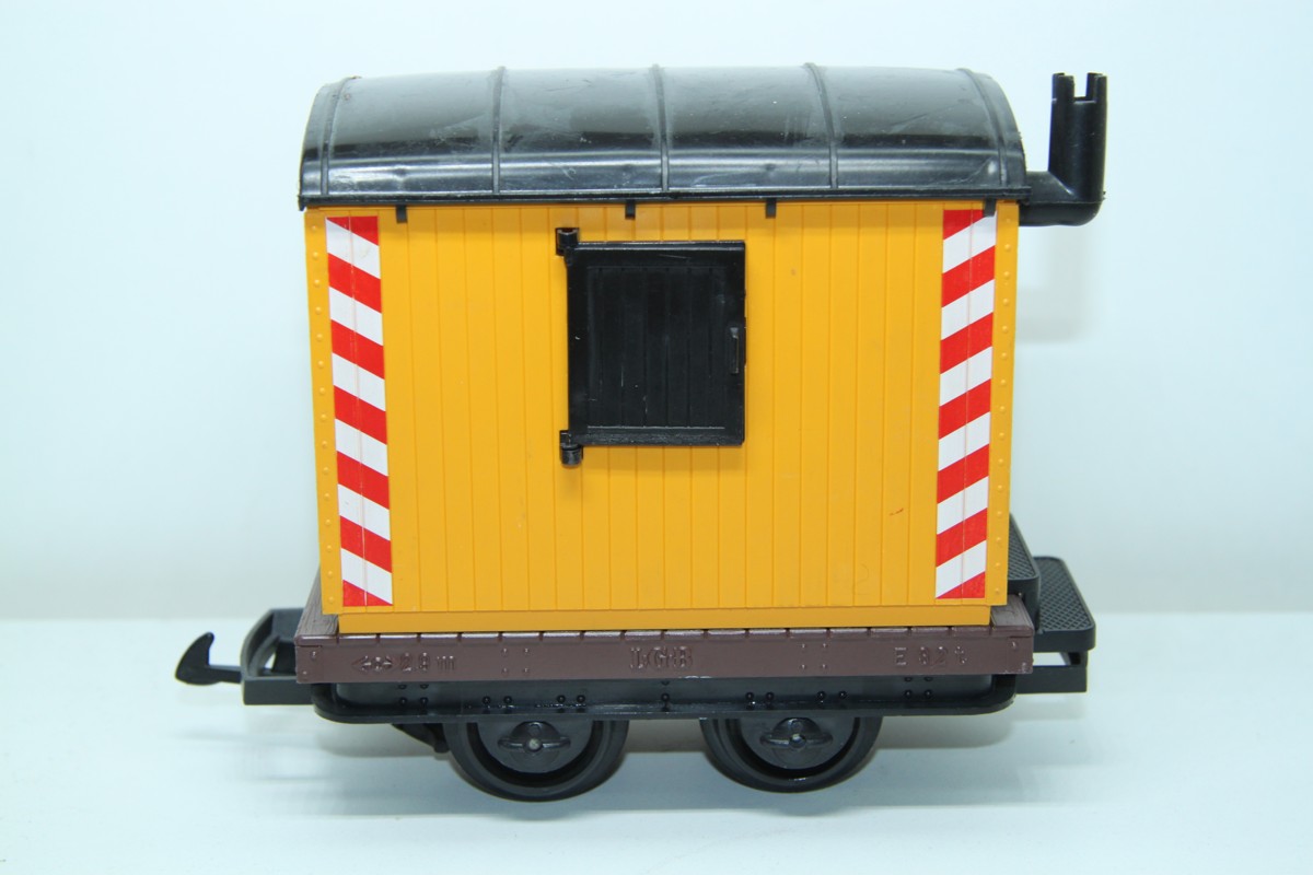 LGB 74001587, Bauwagen, gelb/schwarz 
