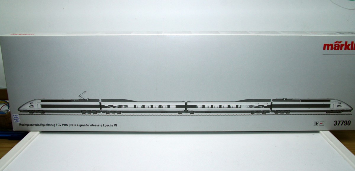 Märklin 37790, Hochgeschwindigkeitszug,TGV POS, digital, mfx, Geräuschfunktionen