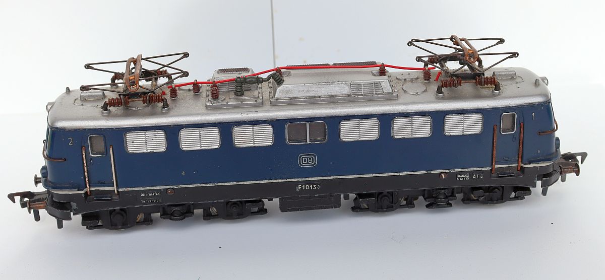  Fleischmann 1337, Electric locomotive BR E10 131 of the DB, blue, for gauge H0, 